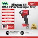 Milwaukee M18 FID2-0 Hex 1/4" Inch FUEL Cordless Impact Driver Mesin Obeng Bor