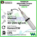 Obeng Torsi 200LTD 40-200 kgfcm TOHNICHI Adjustable Torque Screwdriver