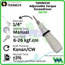 Obeng Torsi 26LTD 6-26 kgfcm TOHNICHI Adjustable Torque Screwdriver
