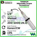 Obeng Torsi LTD1000CN 200-1000cNm TOHNICHI Torque Screwdriver