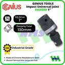 Kunci Shock Impact Universal Joint 1" Inci 130mm 840808B Genius