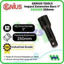 Sambungan Sok Impact Extension Bars 1" Inci 250mm 840250B GENIUS
