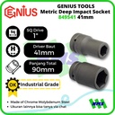 Mata Sok Panjang Deep Impact Sockets 1" Inci 6pt. 41mm 849541 GENIUS