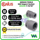 Mata Sok SAE Impact Sockets 3/4" Inci 6pt. 1-13/16" inci 665258 GENIUS
