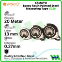 Meteran YAMAYO 20M Meter Silver VC20 Steel Plat Baja Original Japan