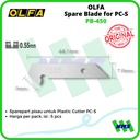 Reffil Pisau OLFA PB-450 Spare Blade untuk Plastic Cutter PC-S 5 Pcs