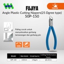 Tang Potong Angle Plastic Cutting Nippers 6 Inch 150 mm 50P-150 FUJIYA