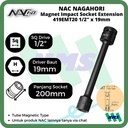 Impact Socket Ext Mata Sok Hitam 1/2 x 19mm Nagahori NAC 419EMT20