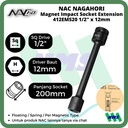 Impact Socket Ext Mata Sok Hitam 1/2 x 12mm Nagahori NAC 412EMS20