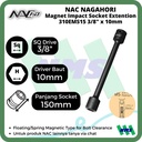 Impact Socket Ext Mata Sok Hitam 3/8 x 10mm Nagahori NAC 310EMS15