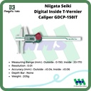 NIIGATA SEIKI GDCP-150IT DIGITAL INSIDE T-VERNIER CALIPER