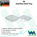 Nampan AS Stainless Steel Tray TRUSCO 821-4207