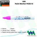 Spidol Permanent Paint Marker Warna Peach UNI PX20.13 TRUSCO 337-1123