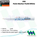 Spidol UNI Paint Marker Warna Putih PX20.1 Permanent TRUSCO 337-1115
