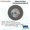 Gerinda Potong 4" inci 105x2x16mm Nippon Resibon Cutting Wheel A46S