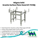 Niigata Seiki Granite Surface Plate Stand GT-75100J