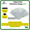 Niigata Seiki Thickness Gauge 65M Feeler Gauge