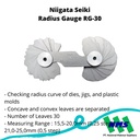 Niigata Seiki Radius Gauge RG-30