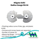 Niigata Seiki Radius Gauge RG-34