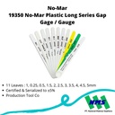 19350 No-Mar Plastic Long Series Gap Gage / Gauge
