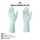 TRUSCO 444-7433 Gloves Nitrile for CR