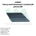 TRUSCO 416-7643 Cherry mold whetstone C (carbon) (20 pieces) 1000