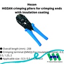 TRUSCO 367-8326 HOZAN crimping pliers for crimping ends P-743