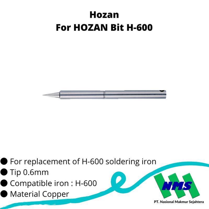 HOZAN H-602 Soldering Iron Replacement Bit for H-600 305-9227