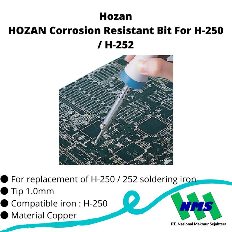 TRUSCO 305-9189 HOZAN Corrosion Resistant Bit For H-250 / H-252