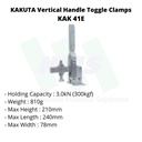 KAKUTA Vertical Handle Toggle Clamps KAK 41E