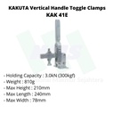 KAKUTA Vertical Handle Toggle Clamps KAK 41E