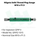 Niigata Seiki Thread Plug Gauge M10xP1.5