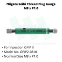 Niigata Seiki Thread Plug Gauge M8xP1.0