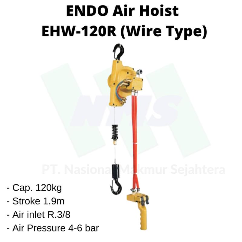 ENDO Air Hoist EHW-120R (Wire with Remote Type)