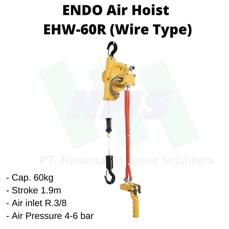 ENDO Air Hoist EHW-60R (Wire with Remote Type)