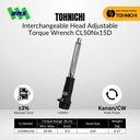 Kunci Torsi CL50Nx15D TOHNICHI Interchangeable Torque Wrench
