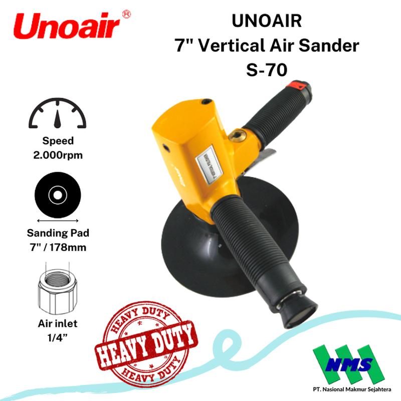 Mesin Poles Angin Vertical Air Vertical Polisher UNOAIR S-70
