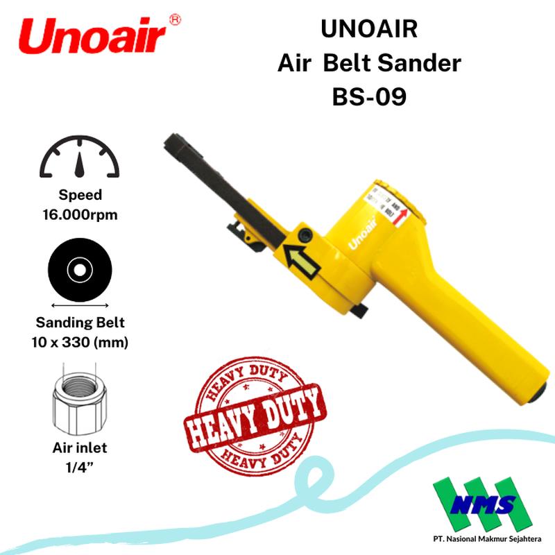 Amplas Angin Air Belt Sander UNOAIR BS-09