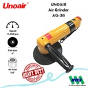 Gerinda Tangan Angin Air Grinders UNOAIR AG-36 Pad 4 inci 4"