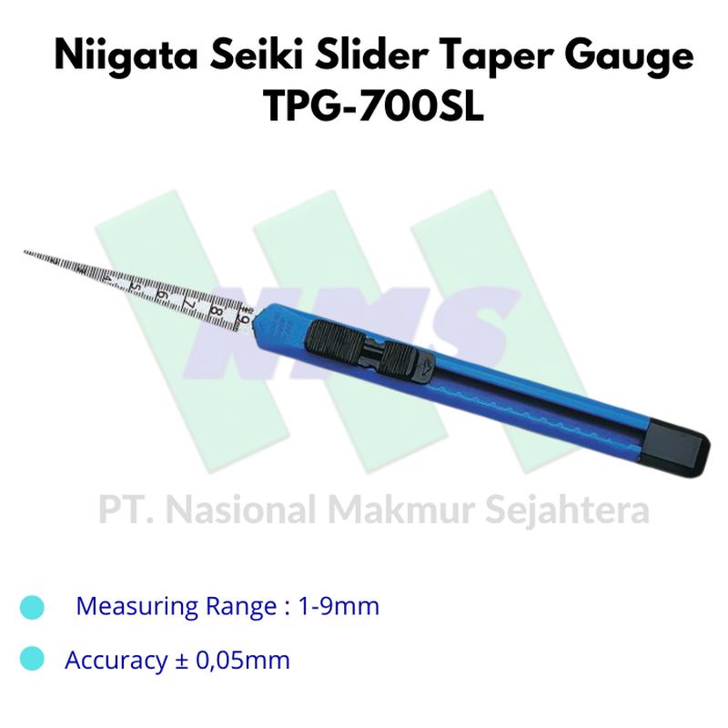 Niigata Seiki Slider Taper Gauge TPG-700SL