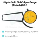 Niigata Seiki Dial Caliper Gauge (Outside) BO-1