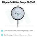 Niigata Seiki Dial Gauge DI-0542