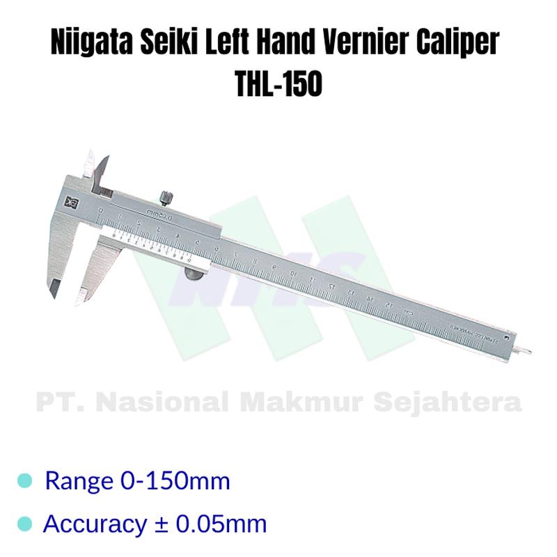 Niigata Seiki Left Hand Vernier Caliper/Jangka Sorong THL-150
