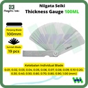 Niigata Seiki Thickness Gauge 100ML Feeler Kipas