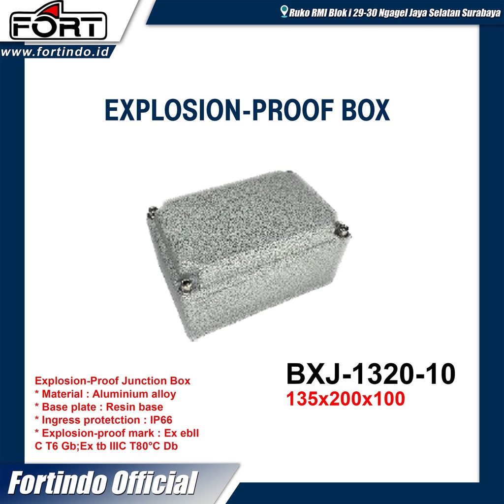 Explosion-Proof Junction Box BXJ-1320-10 Merk FORT