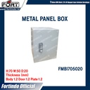 Metal Panel Box Indoor FMBI705020 IP55 Merk FORT