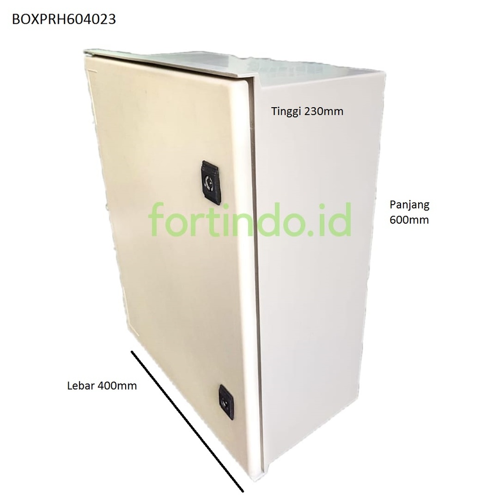 Panel Box RH604023 Fiber Glass IP66 Steel Base Plate FORT
