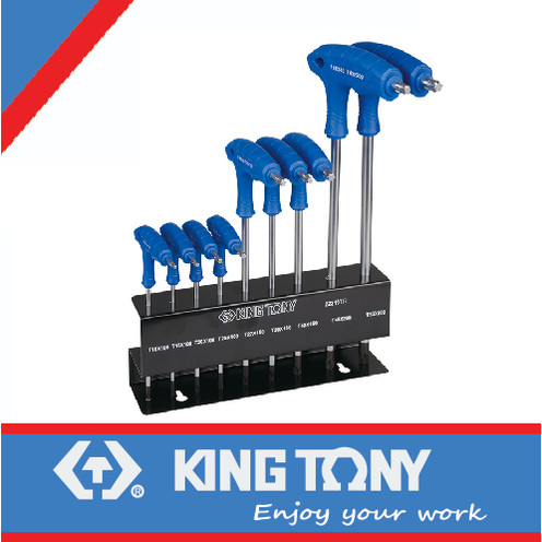 KUNCI L SET MURAH TR TORX L-WRENCH T10H-T50H KING TONY 9PC- 022319TR