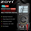 ZOYI ZT-225 Digital Multimeter T-RMS 25000 Counts Continuity Diode