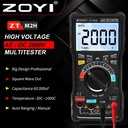ZOYI ZT-M2H Digital Multimeter 2000v True RMS DC AC Temperature Suhu